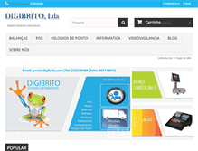 Tablet Screenshot of digibrito.com